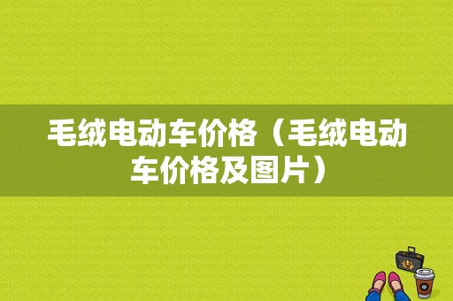 毛绒电动车价格（毛绒电动车价格及图片）