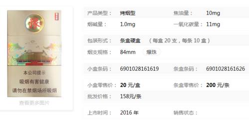 豫烟价格表和图片（豫烟是哪里生产的）