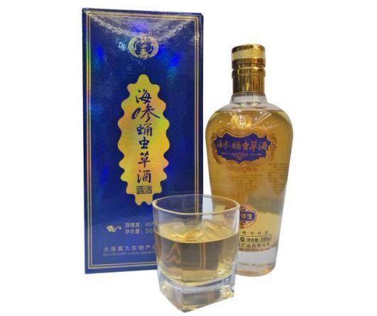 蛹虫酒价格（蛹虫草酒38度500ml）