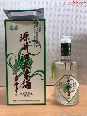 源升河大米酒价格（源升河酒价格表）-图1